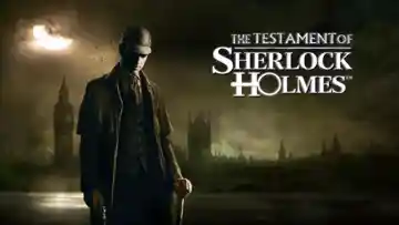 Testament of Sherlock Holmes (USA) screen shot title